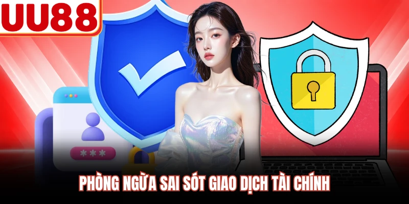 Phòng ngừa sai sót giao dịch tài chính